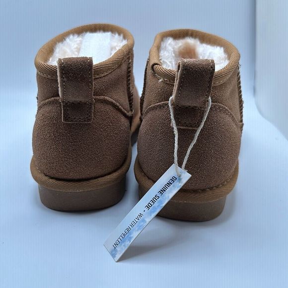 CUSHIONAIRE Women's pull on boot 6 CHESTNUT - Picture 4 of 7